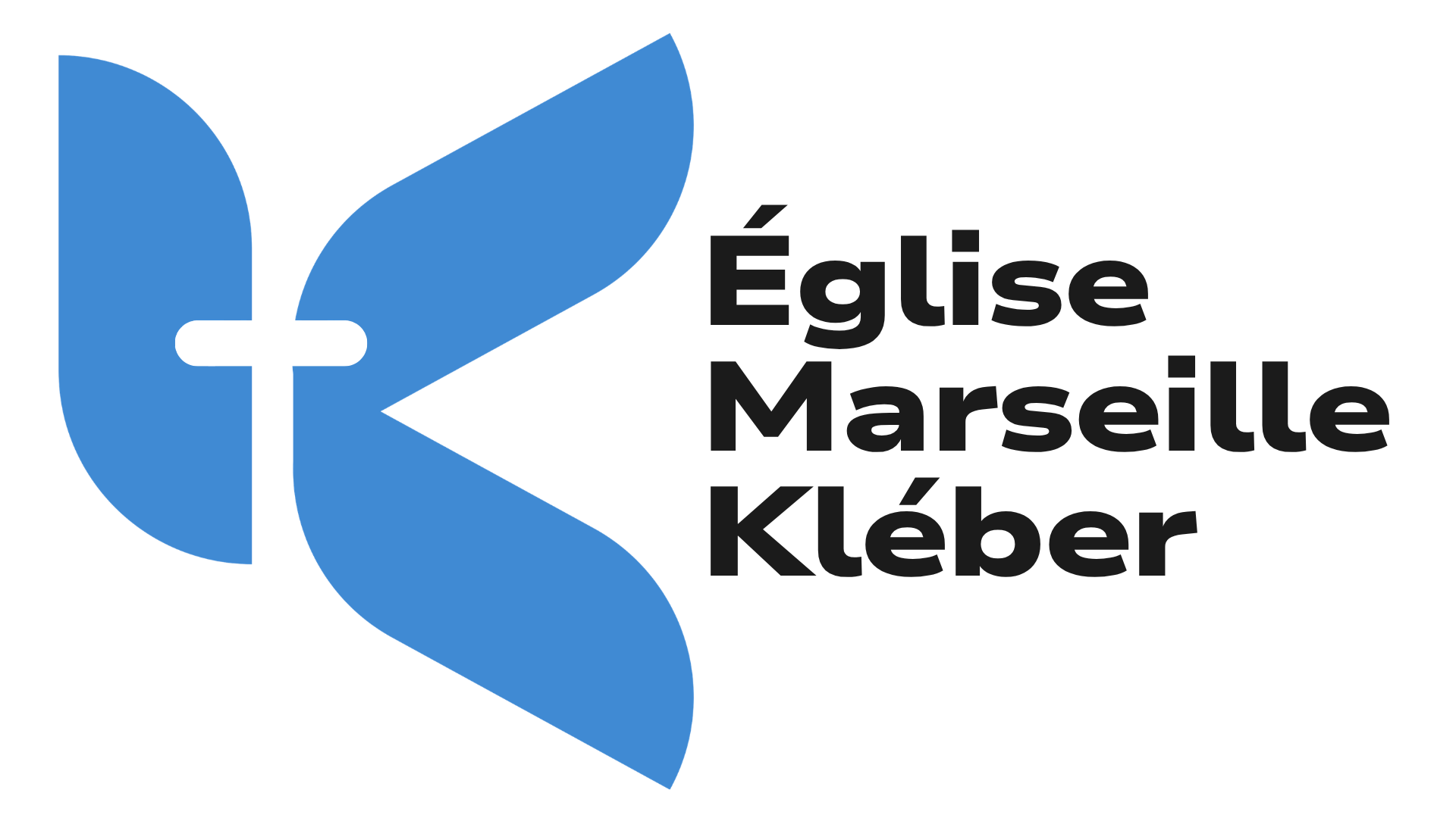 Logo de l'Église Marseille Kleber bleu